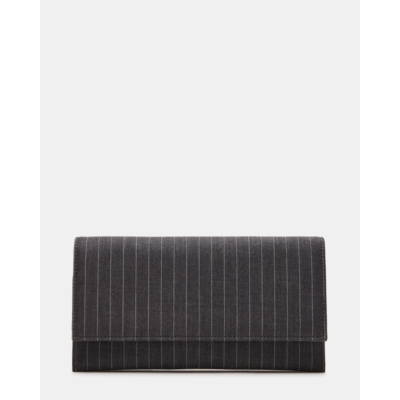 JULIANA BAG GRAY PINSTRIPE GRAY PINSTRIPE