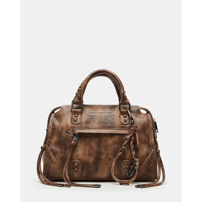 RIGGS BAG BROWN DISTRESSED BRN DISTRESSED