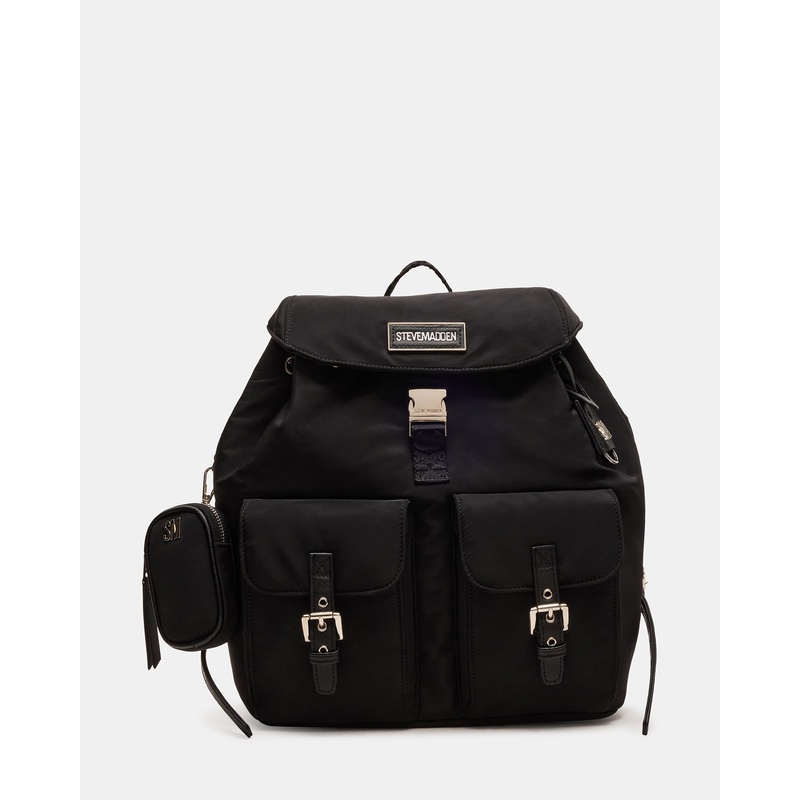 ROLO NYLON BAG BLACK BLACK