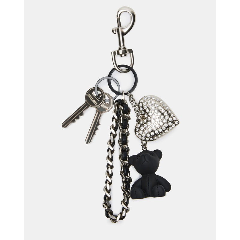 BEARY BAG CHARM BLACK BLACK