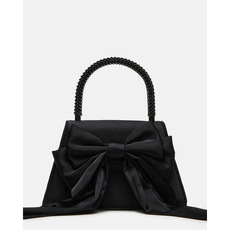 COSETTE BAG BLACK SATIN BLACK SATIN