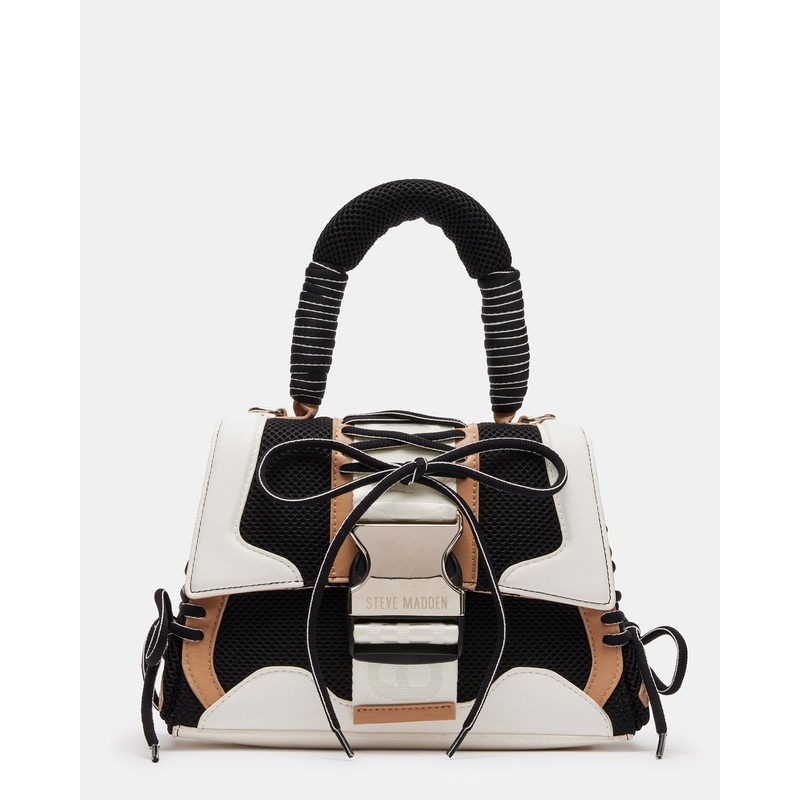 DIEGO BAG BLACK/TAN BLACK TAN