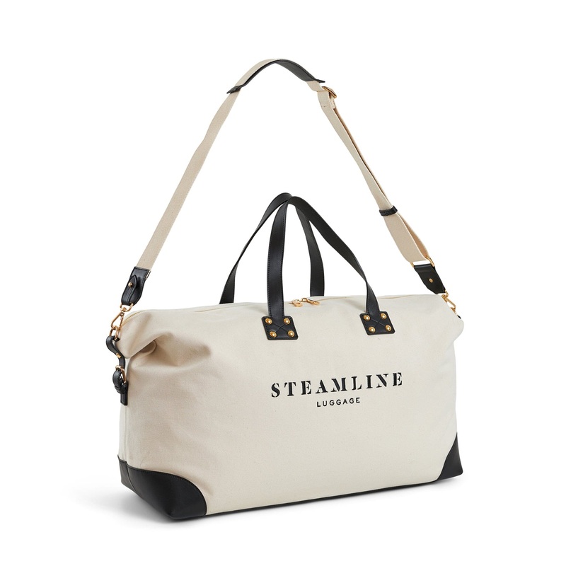 The Navigator – Black Weekender Duffle Bag