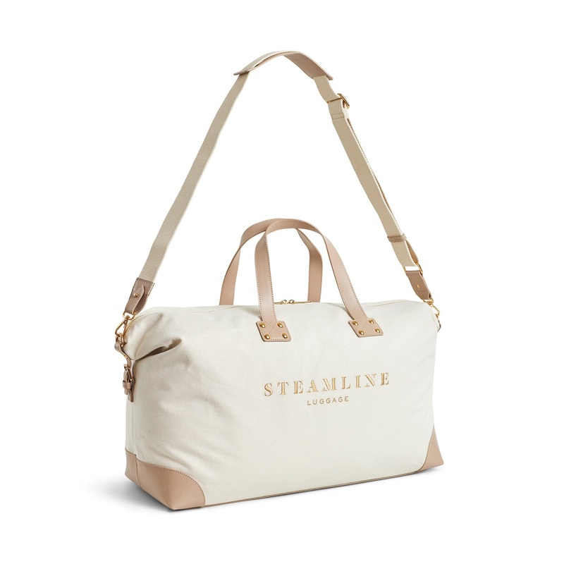 The Navigator – Stone Weekender Duffle Bag