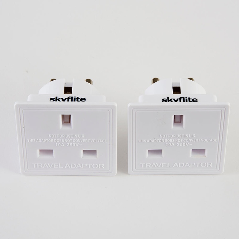 UK – EU Travel Adapter x 2