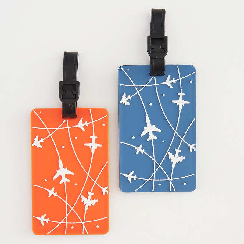 Skyflite Airplane Design Luggage Tags 2 Pack