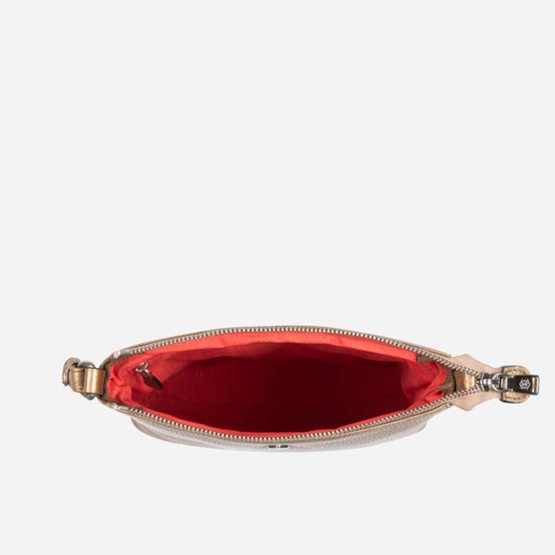 ESSENTIALS CROSSBODY BAG, BRONZE