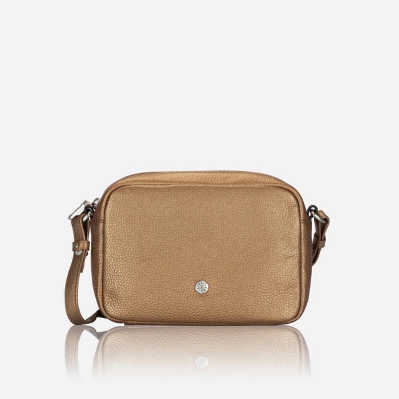 SMALL CROSSBODY, BRONZE