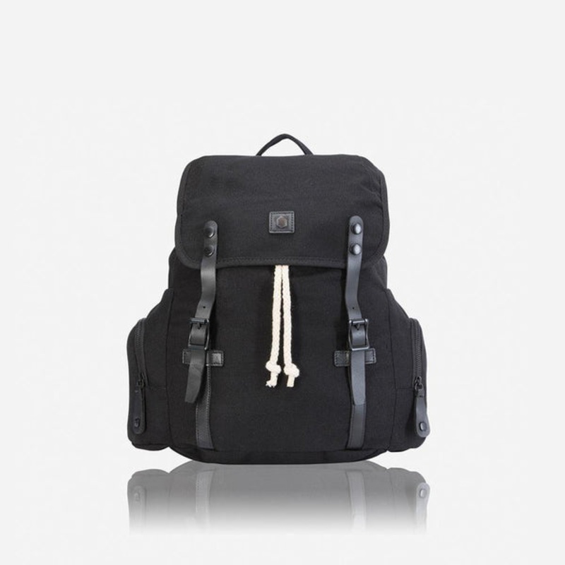 CASUAL BACKPACK 43CM, BLACK