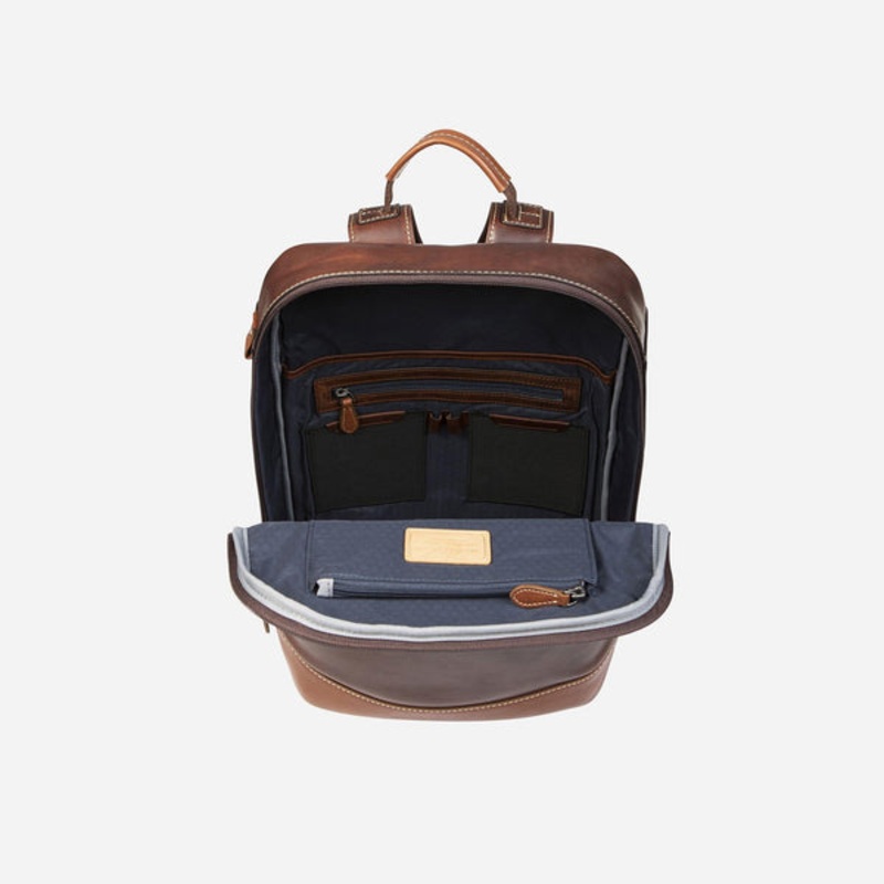 SINGLE COMPARTMENT BACKPACK 41CM, TWO TONE