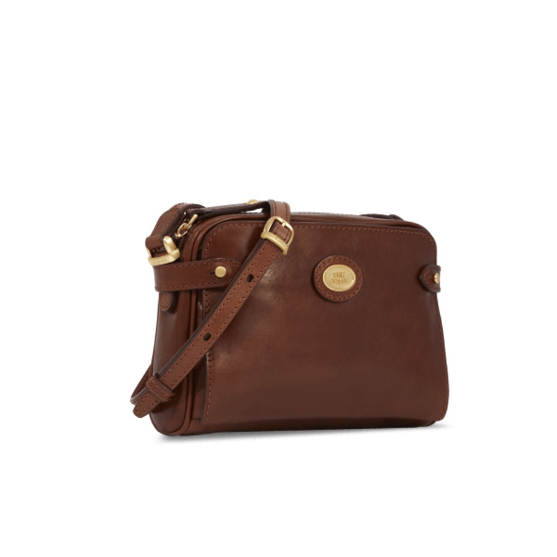 STORY MINI BAG LEATHER BAG BROWN/GOLD
