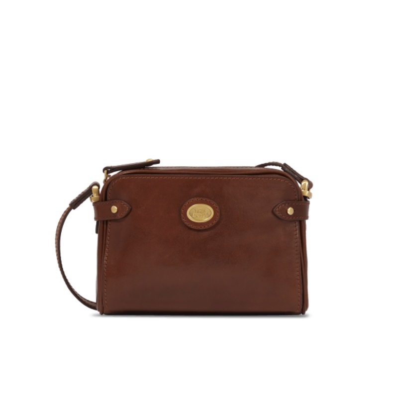 STORY MINI BAG LEATHER BAG BROWN/GOLD