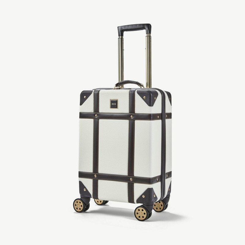 Vintage Small Suitcase Cream