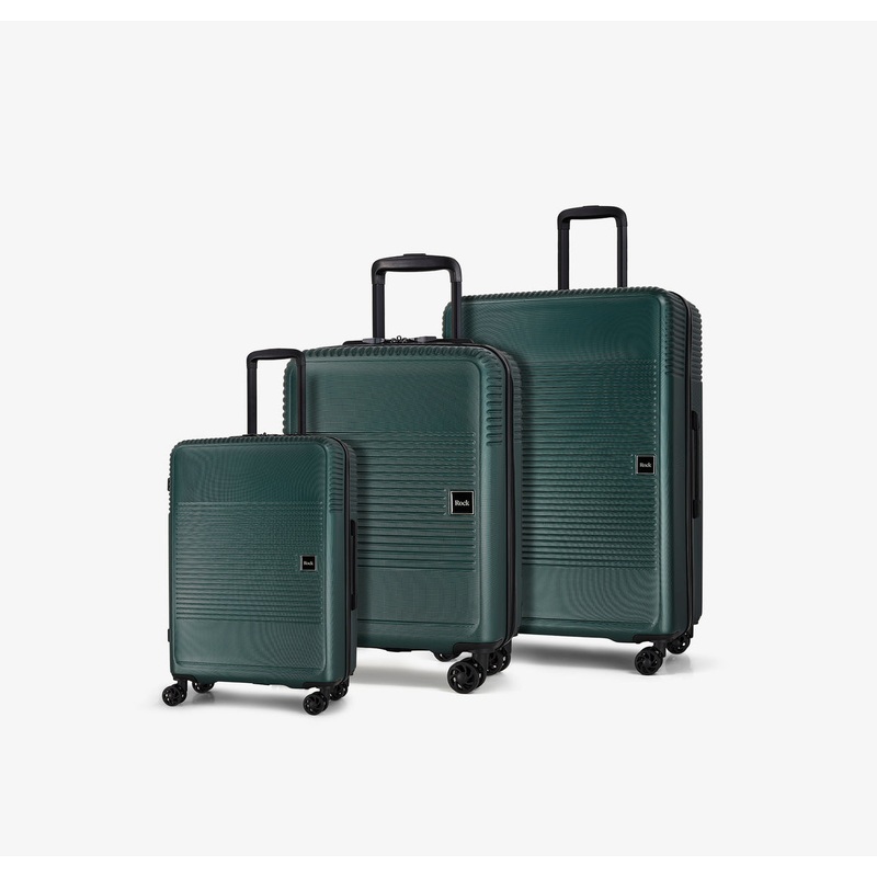 Lincoln Set of 3 Suitcases Forest Green