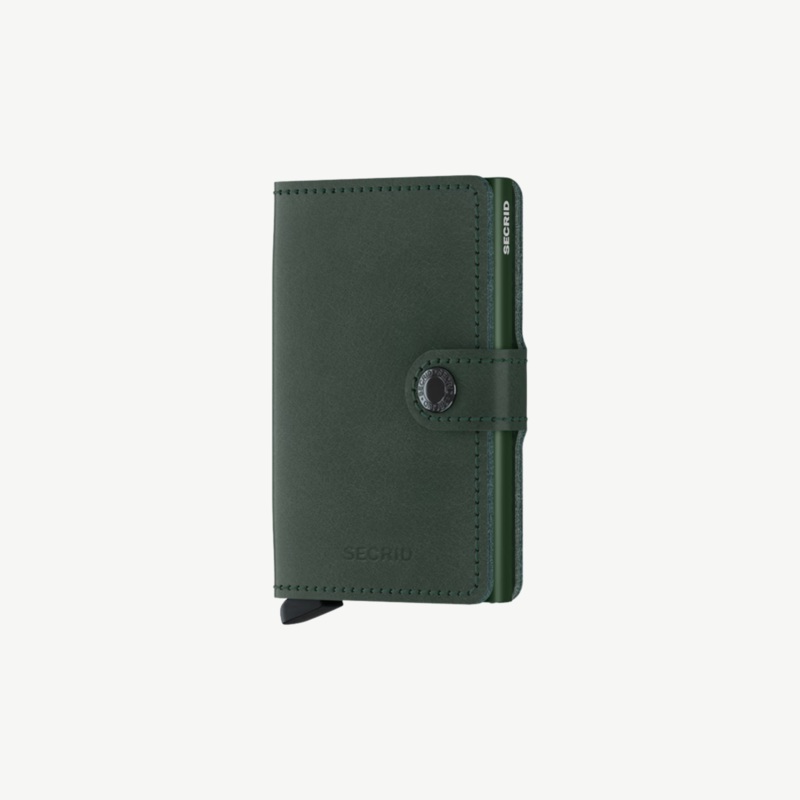 Miniwallet Matte Secrid Wallet Green