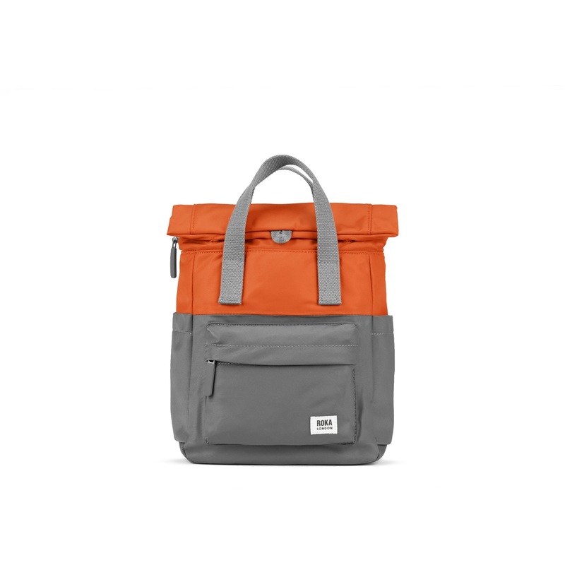 Creative Waste Canfield B Graphite/Burnt Orange Recycled Nylon