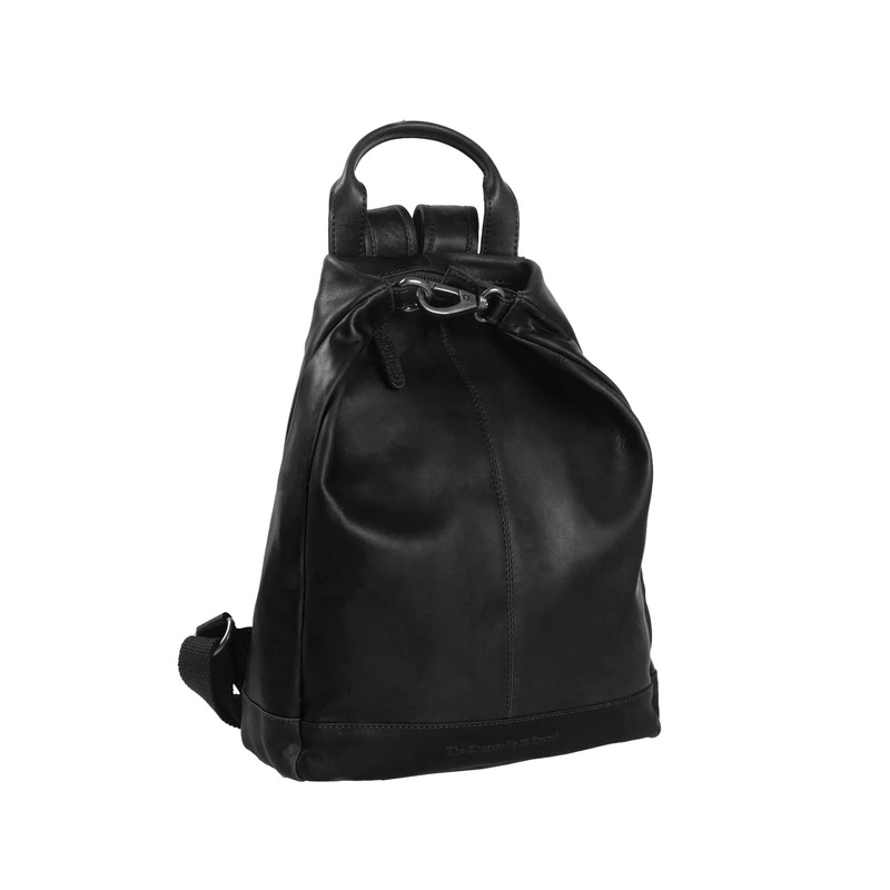 Saar Leather Backpack Chesterfield Black