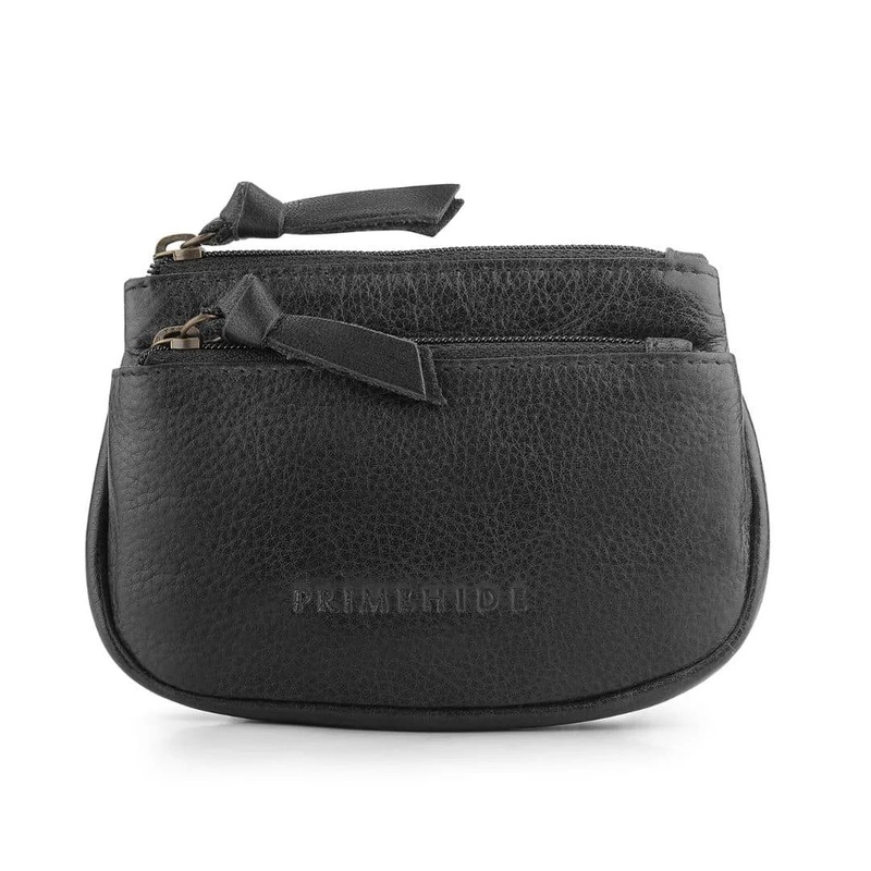 Primehide Coin Pouch – Rosa Cancun Black