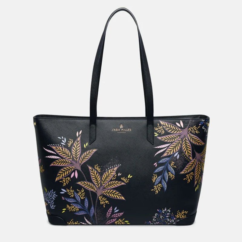 Black Botanic Tote