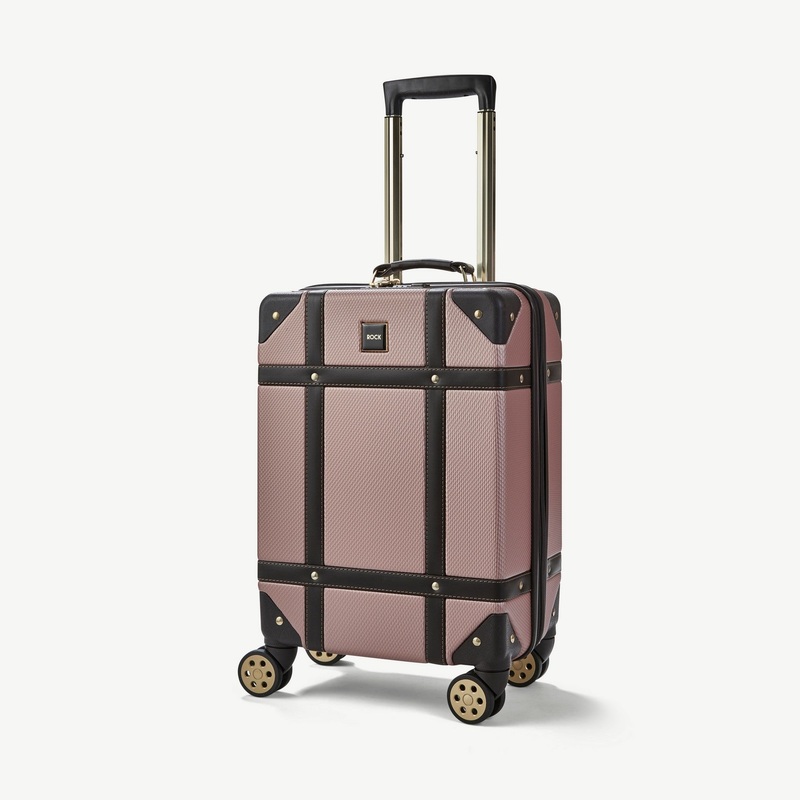 Vintage Small Suitcase in Rose Pink Rose Pink