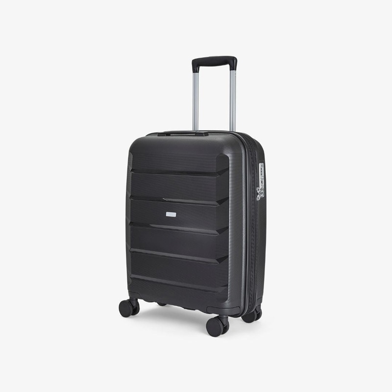 Tulum Small Suitcase in Black Black