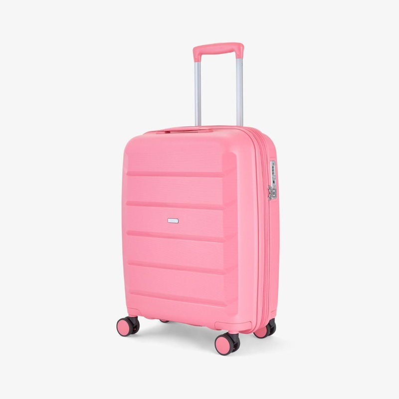 Tulum Small Suitcase in Bubblegum Pink Bubblegum Pink