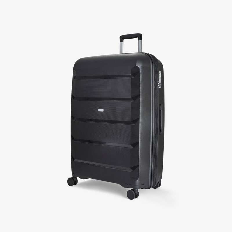 Tulum Large Suitcase in Black Black