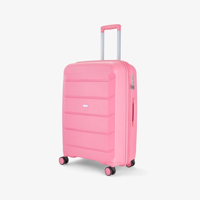 Tulum Medium Suitcase in Bubblegum Pink Bubblegum Pink