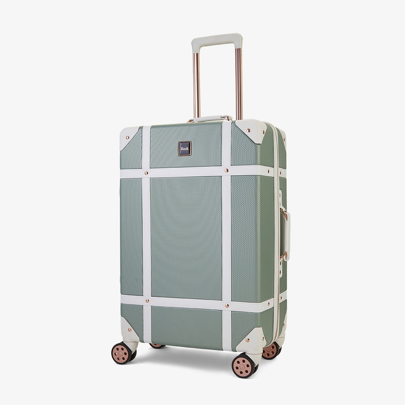 Vintage Medium Suitcase in Sage Green Sage Green