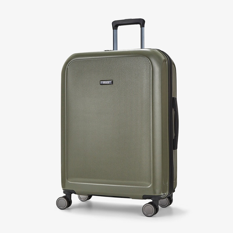 Austin Medium Suitcase in Olive Green Olive Green