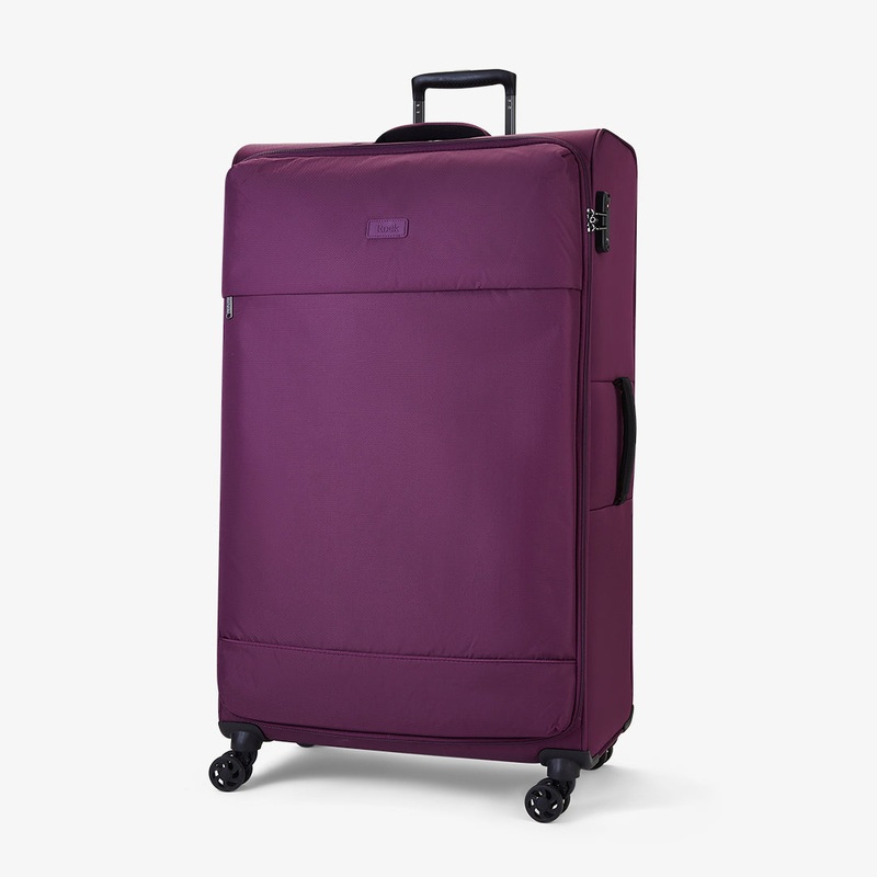 Paris Extra Large Suitcase in Purple Purple
