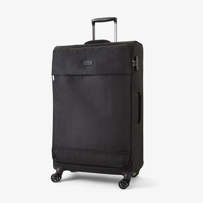Paris Large Suitcase in Black Black