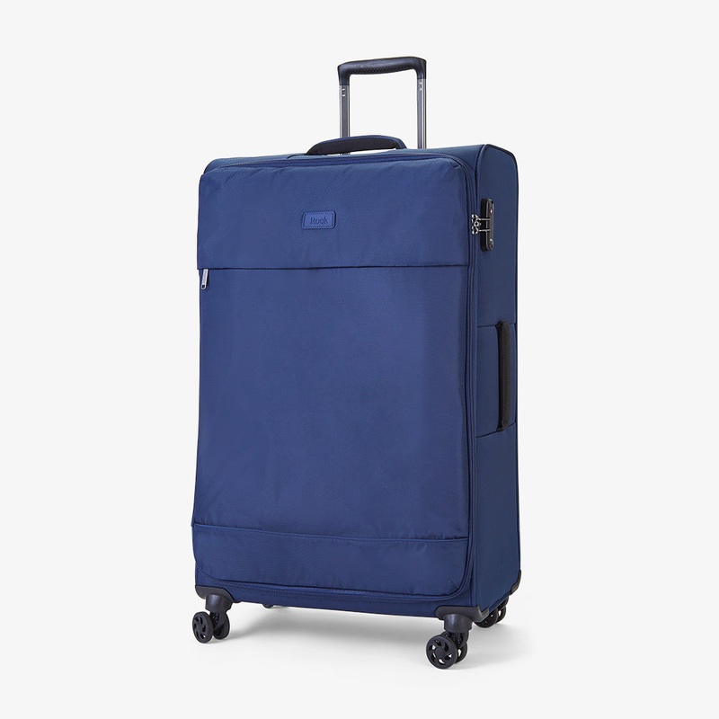 Paris Large Suitcase in Navy Navy