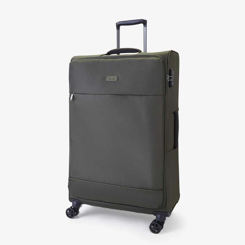Paris Large Suitcase in Olive Green Olive Green
