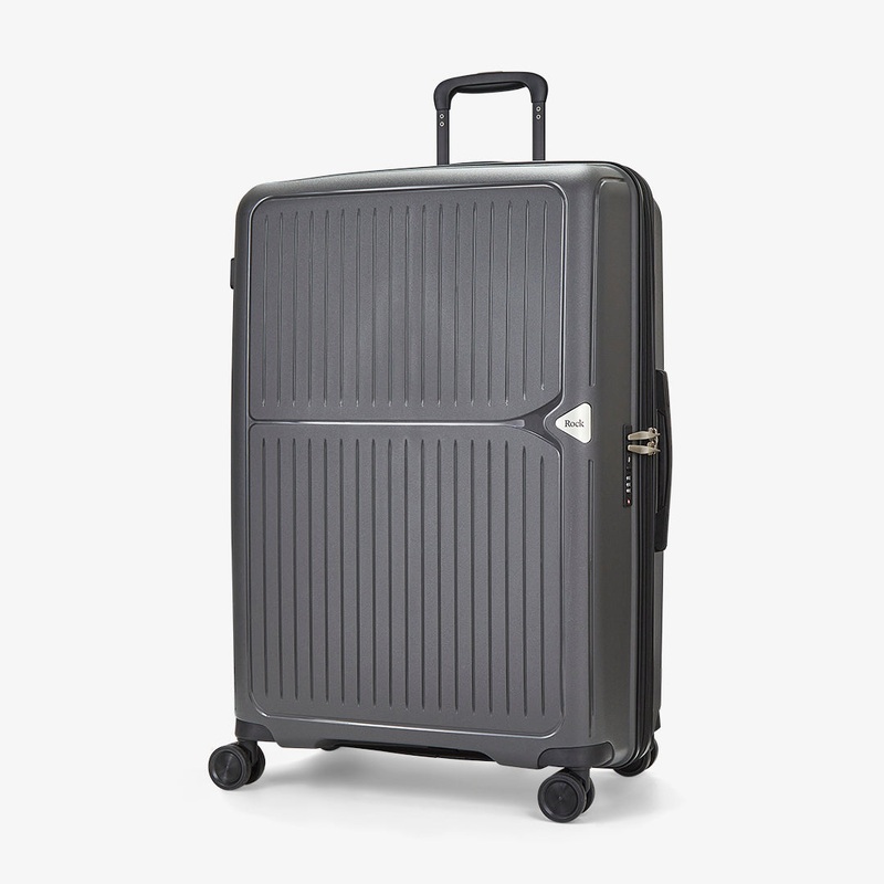 Vancouver Large Suitcase in Charcoal Charcoal