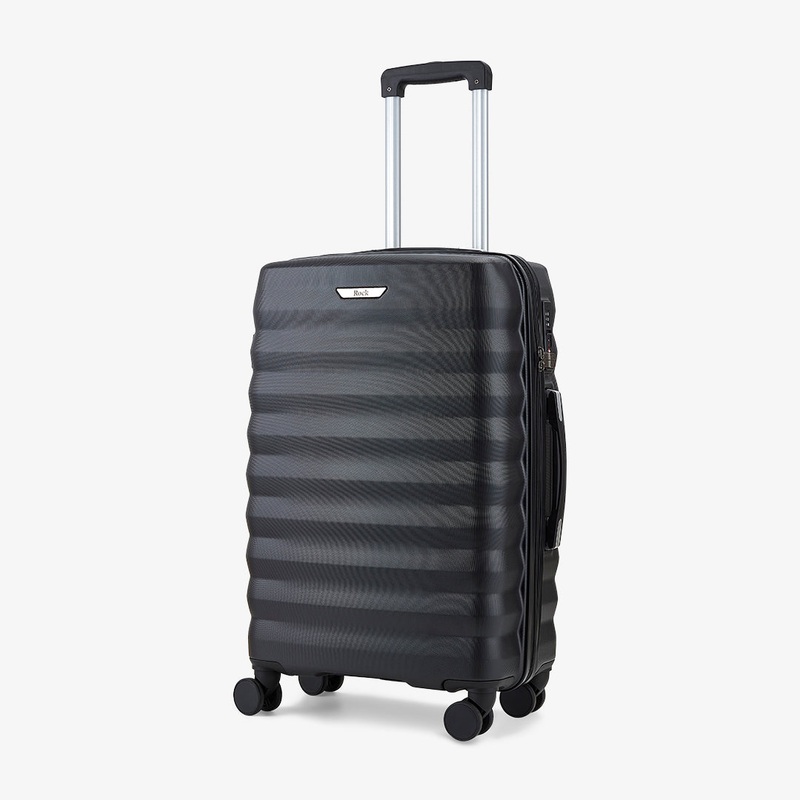 Berlin Medium Suitcase in Black Black