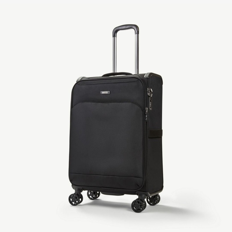 Georgia Medium Suitcase in Black Black