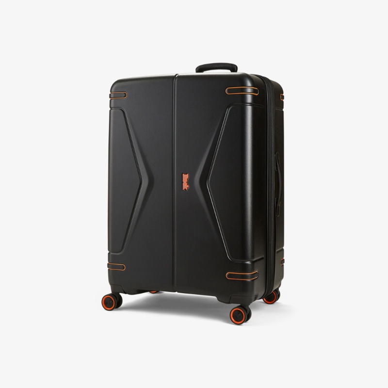 Genesis Large Suitcase in Black Black