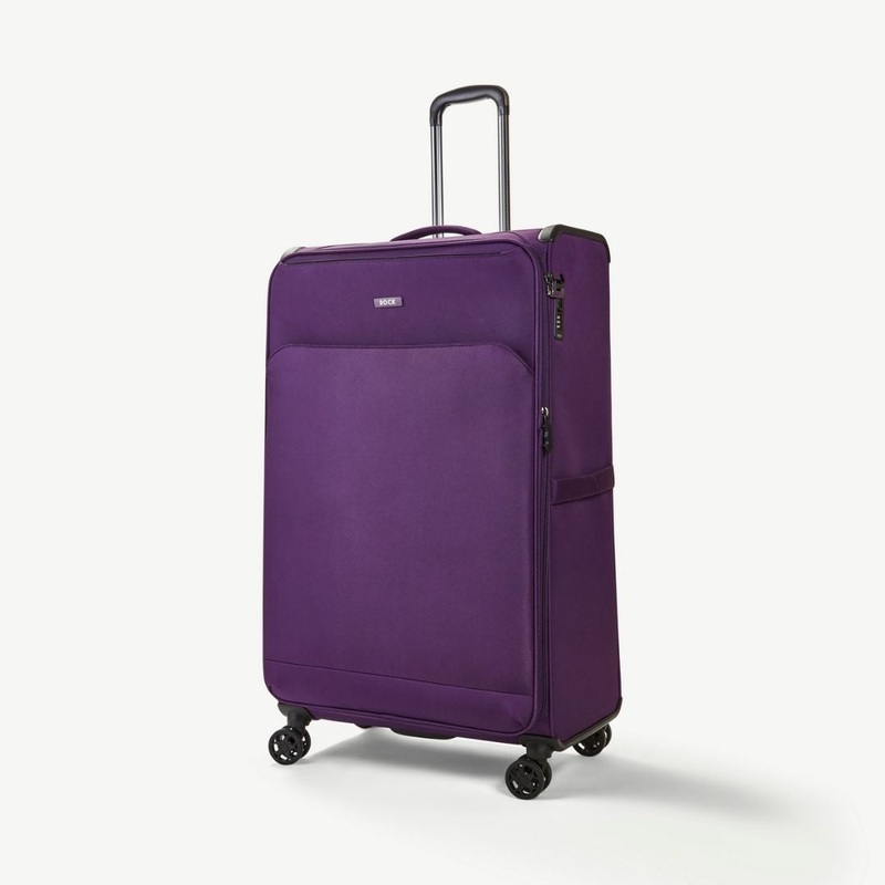 Georgia Extra Large Suitcase in Purple Purple