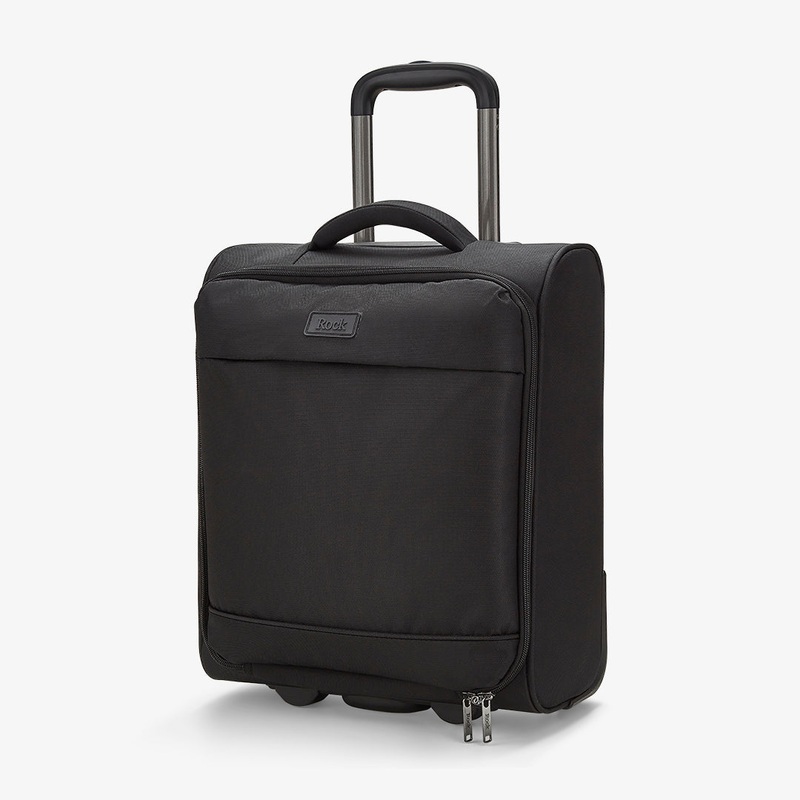 Paris Underseat Suitcase in Black Black
