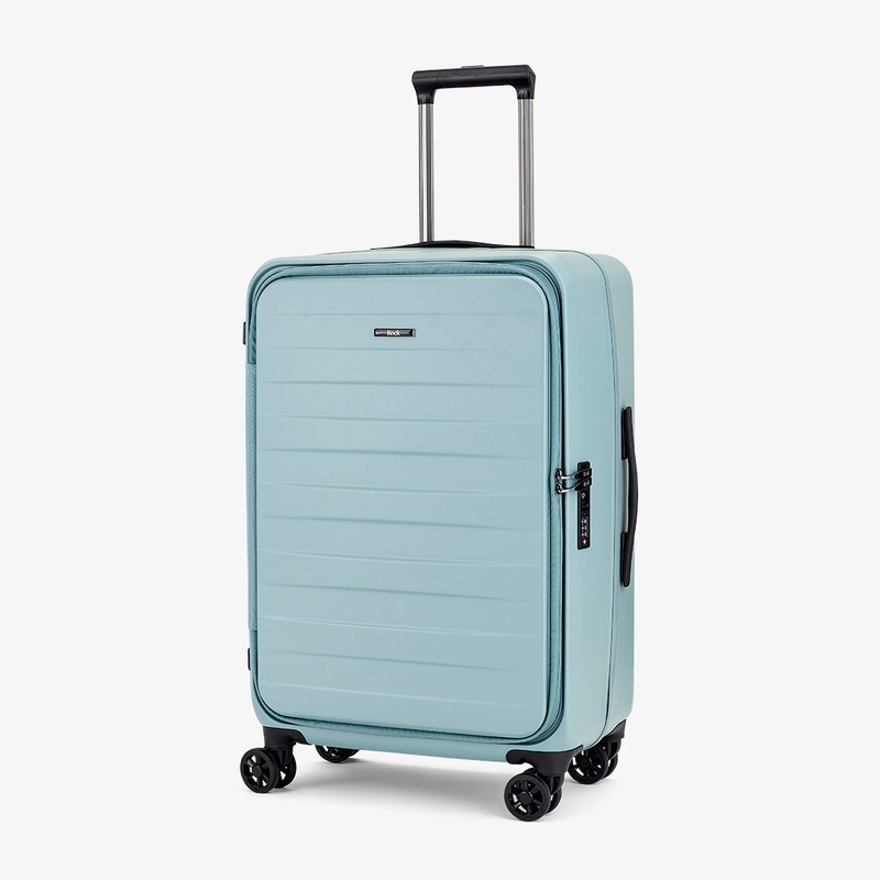 Eden Medium Suitcase in Seafoam Blue Seafoam Blue
