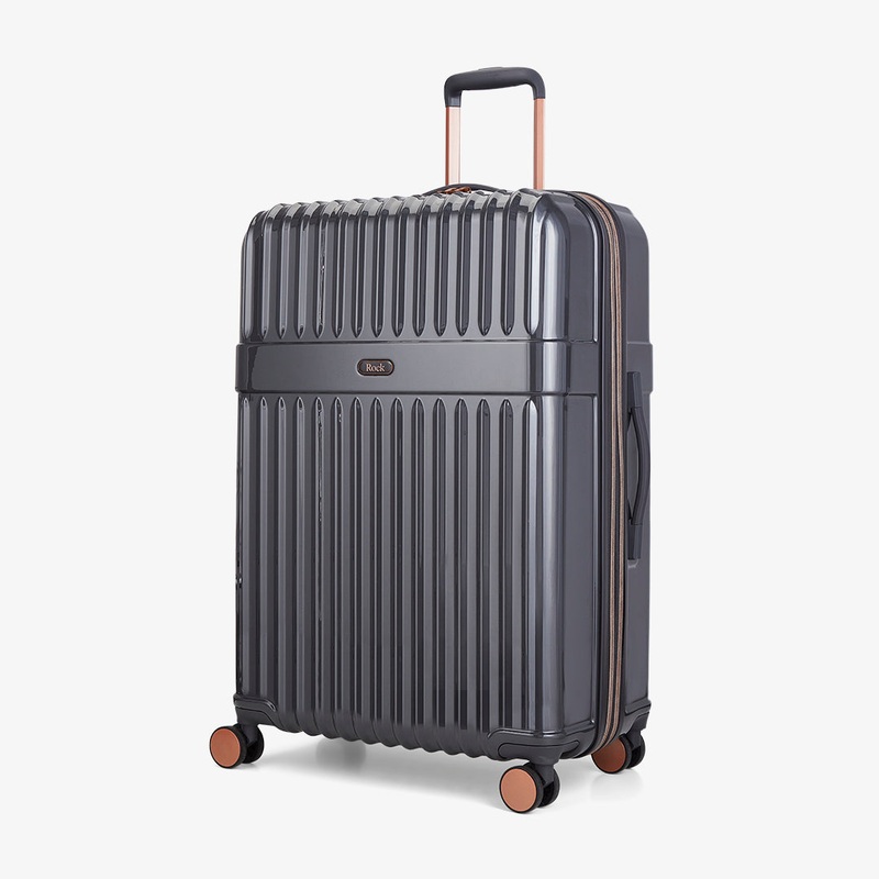 Selene Large Suitcase in Charcoal Charcoal