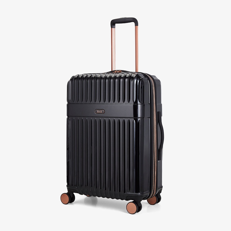 Selene Medium Suitcase in Black Black