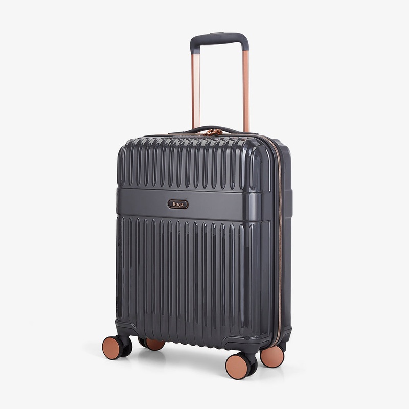 Selene Small Suitcase in Charcoal Charcoal
