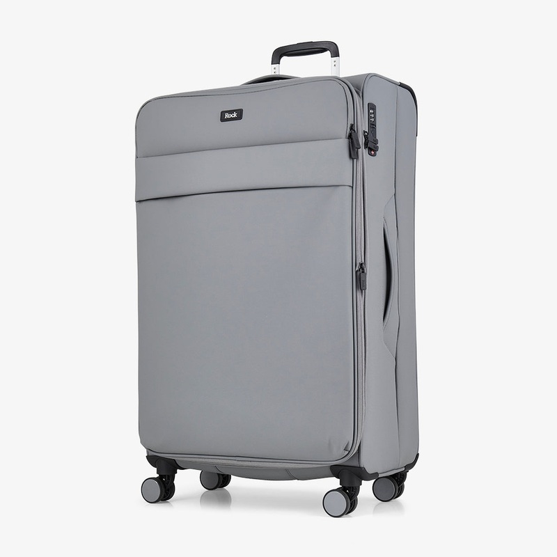 Harper Large Suitcase in Grey Grey