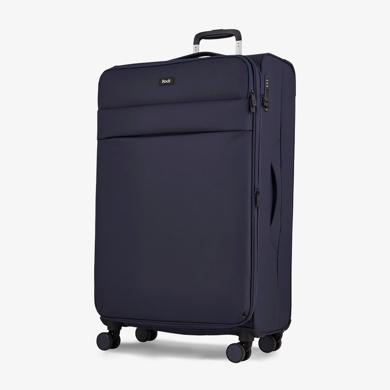 Harper Large Suitcase in Navy Navy