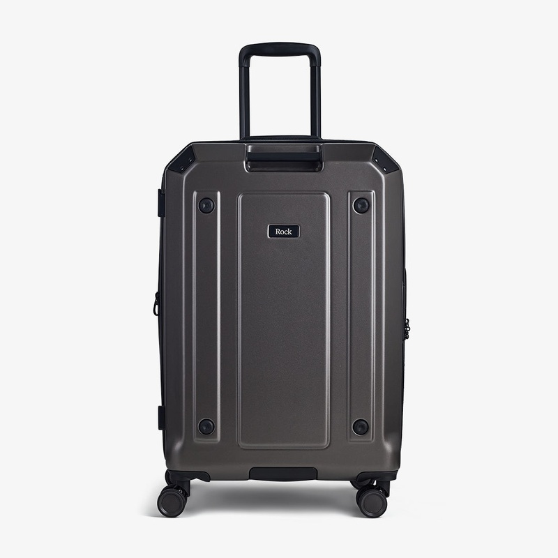 Alpine Medium Suitcase in Charcoal Charcoal