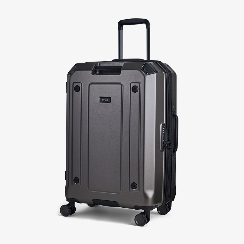 Alpine Medium Suitcase in Charcoal Charcoal