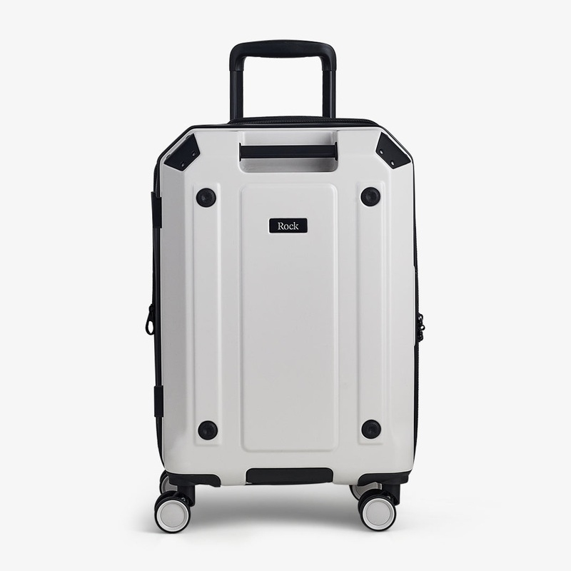 Alpine Small Suitcase in White White