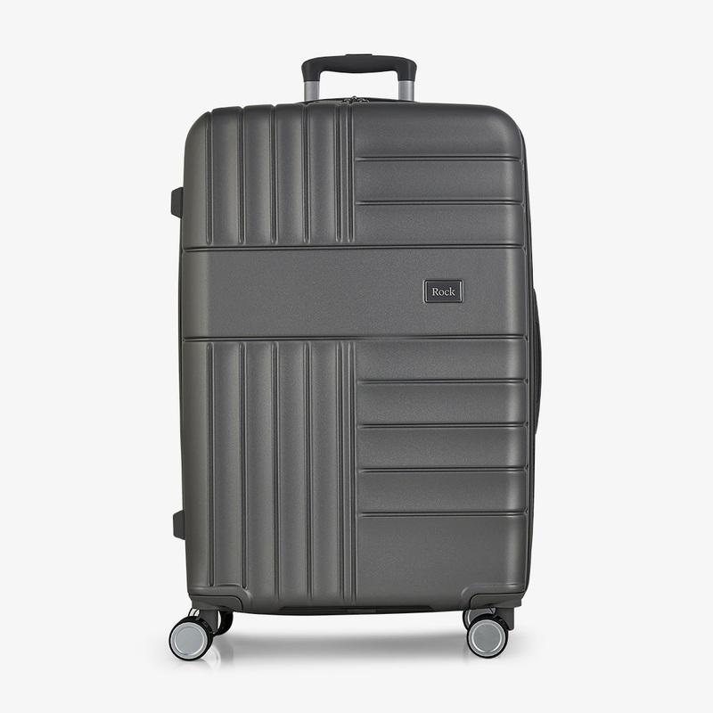 Aspen Large Suitcase in Charcoal Charcoal